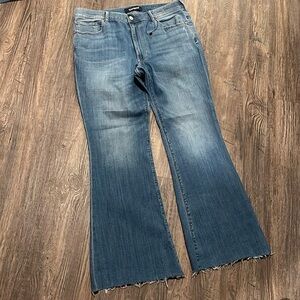 Express Denim - High Rise Bell Flare